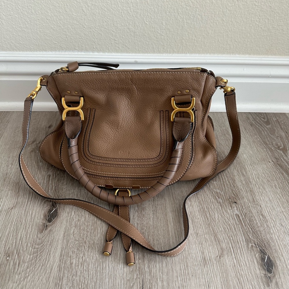 Chloé Marcie Medium Leather Satchel